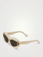 Double Frame Cat Eye Sunglasses