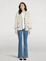 Ceriani Sequined Knit Jacket