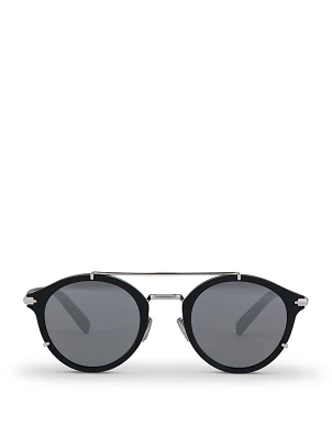 DiorBlackSuit R7U Round Sunglasses
