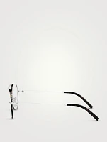 DiorBlackSuitO A2U Aviator Optical Glasses