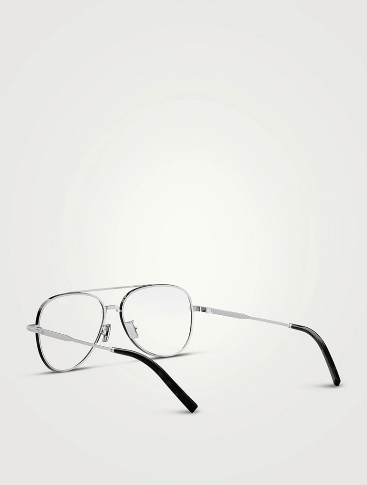 DiorBlackSuitO A2U Aviator Optical Glasses