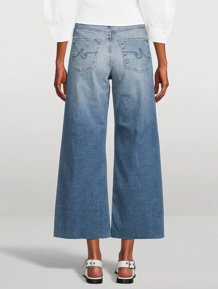 Saige Wide-Leg Crop Jeans