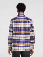 Lightweight Plaid Flannel Shirt