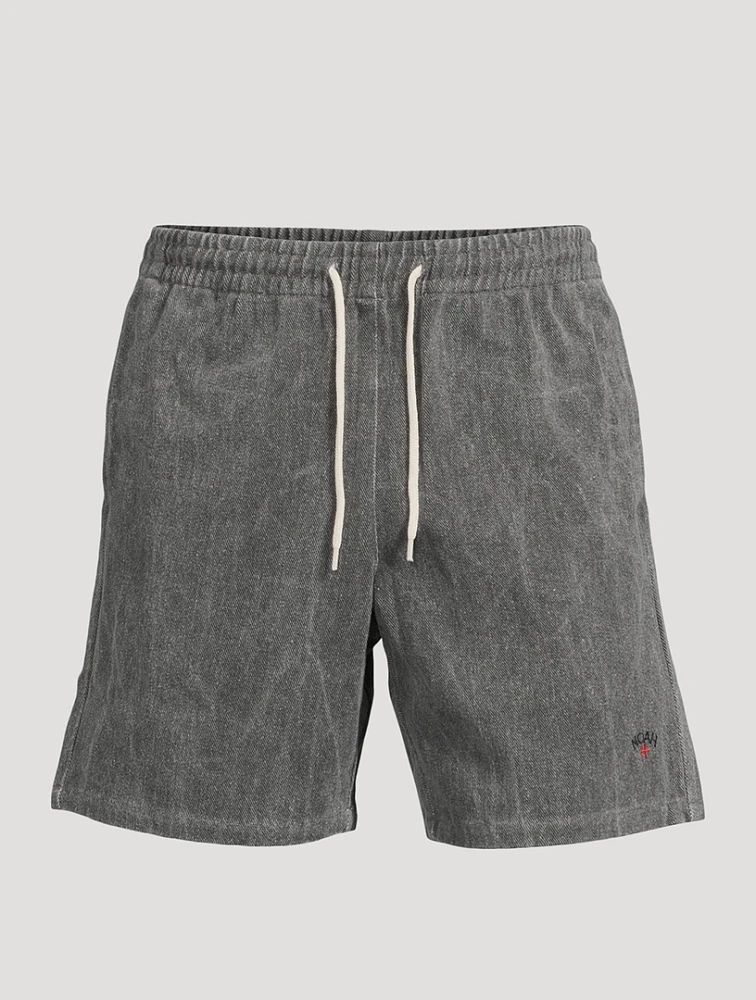 Recycled Cotton Twill Shorts