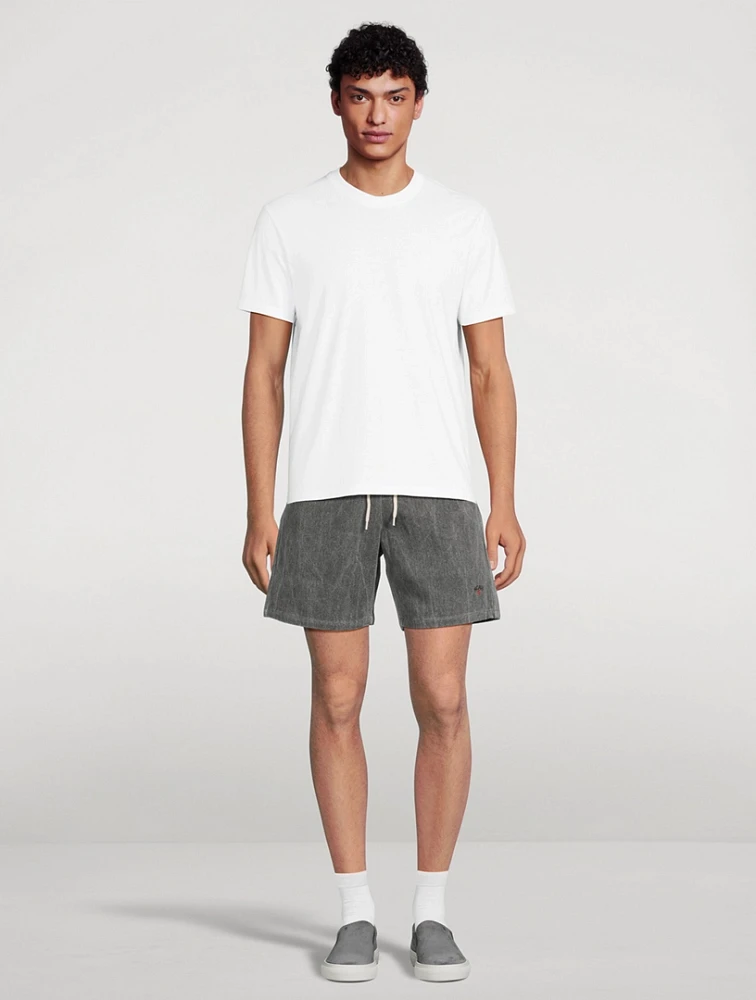 Recycled Cotton Twill Shorts