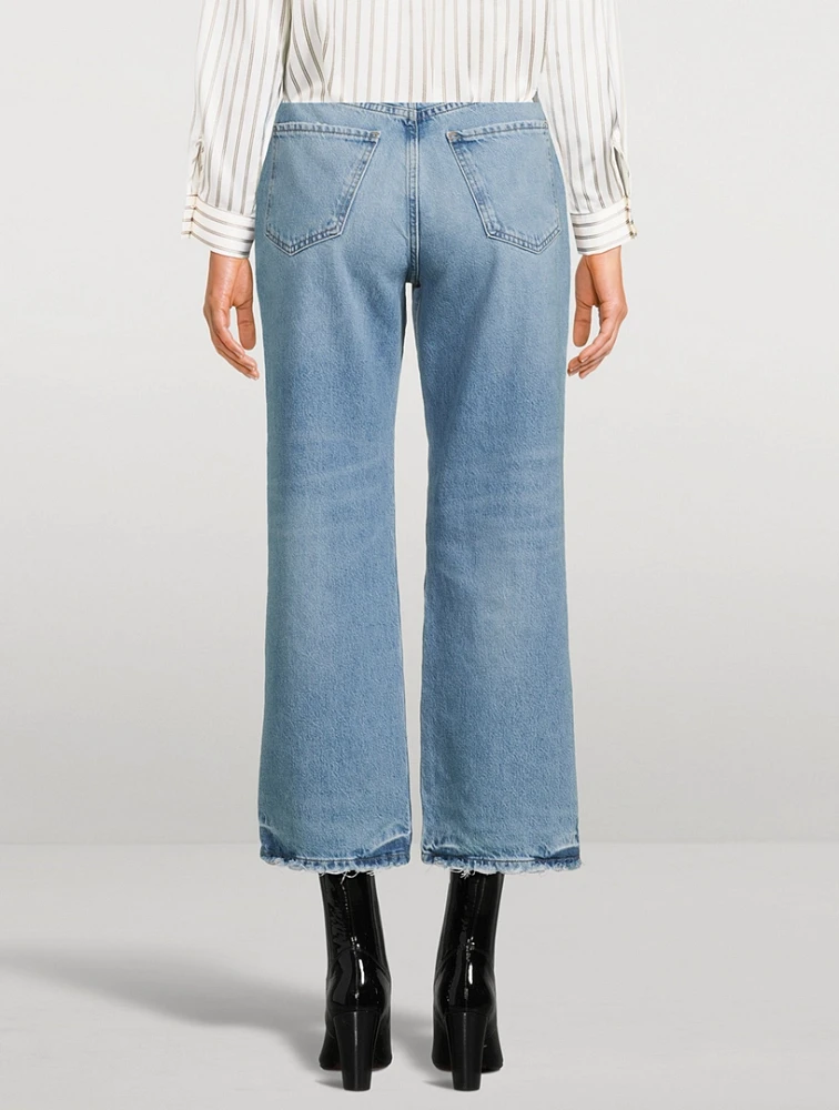 Le Jane Crop Straight-Leg Jeans