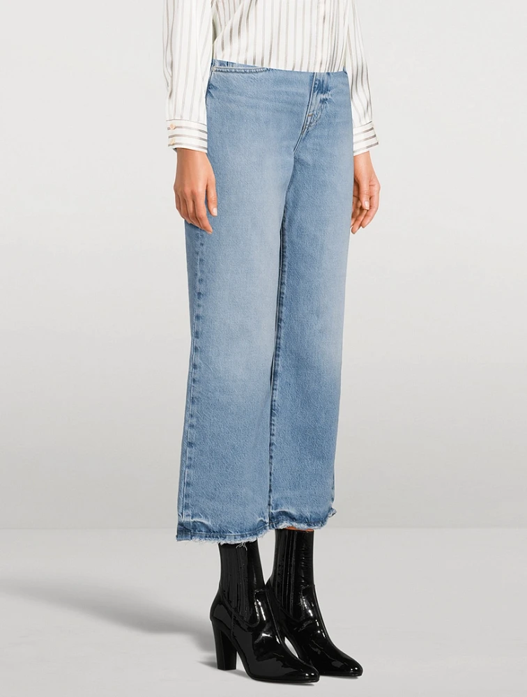 Le Jane Crop Straight-Leg Jeans