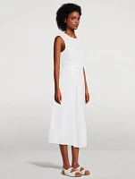 Ruched Midi Dress