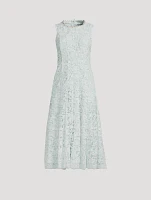 Cord Lace Midi Dress