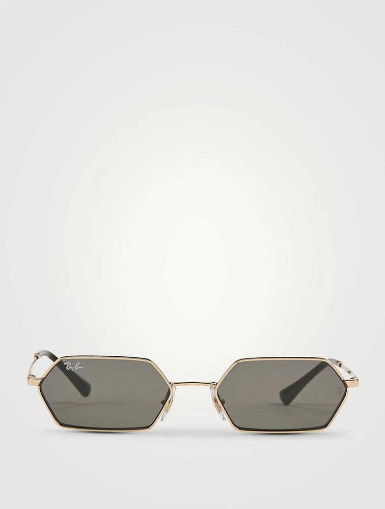 Yevi Hexagonal Sunglasses