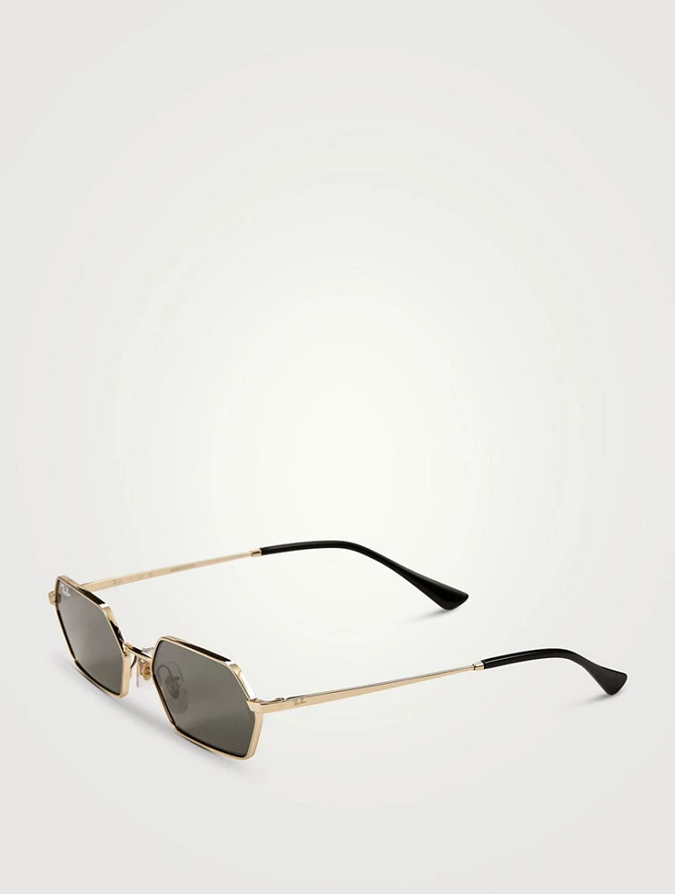 Yevi Hexagonal Sunglasses