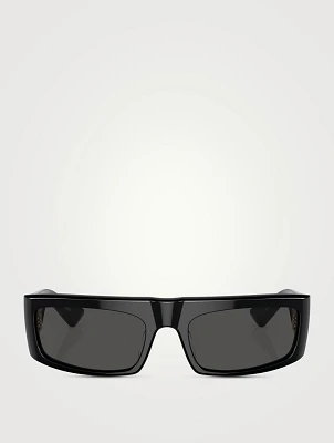 Oliver Peoples x Khaite Rectangular Sunglasses