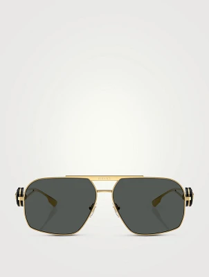 Medusa Aviator Sunglasses