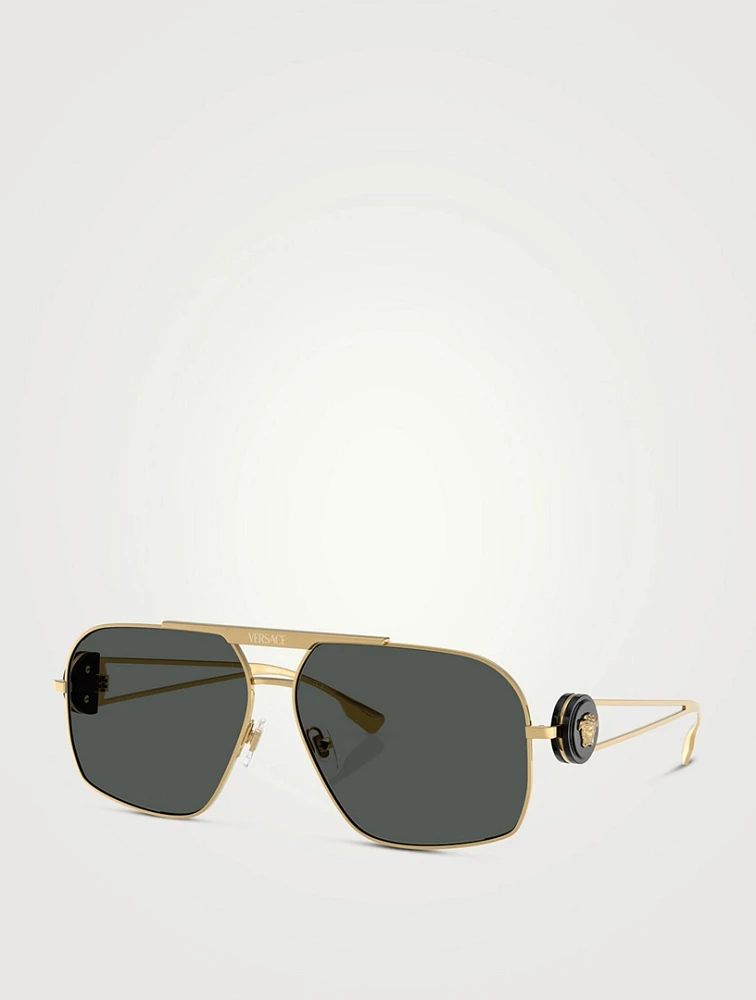 Medusa Aviator Sunglasses