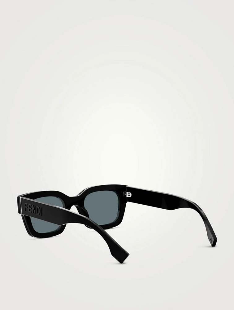 Signature Rectangular Sunglasses