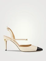 Vittorio Leather Slingback Pumps