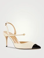 Vittorio Leather Slingback Pumps