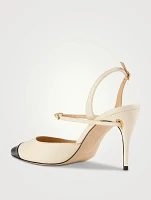 Vittorio Leather Slingback Pumps