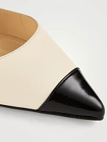 Vittorio Leather Slingback Pumps