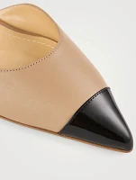 Vittorio Leather Slingback Flats