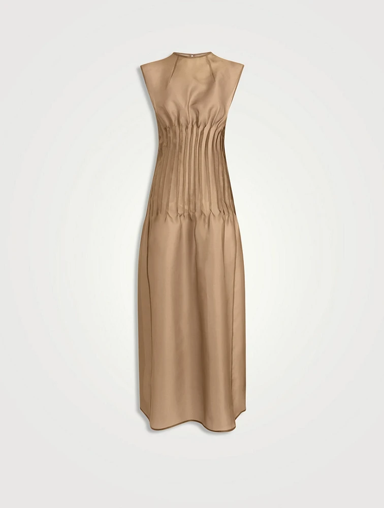 Wes Silk Midi Dress