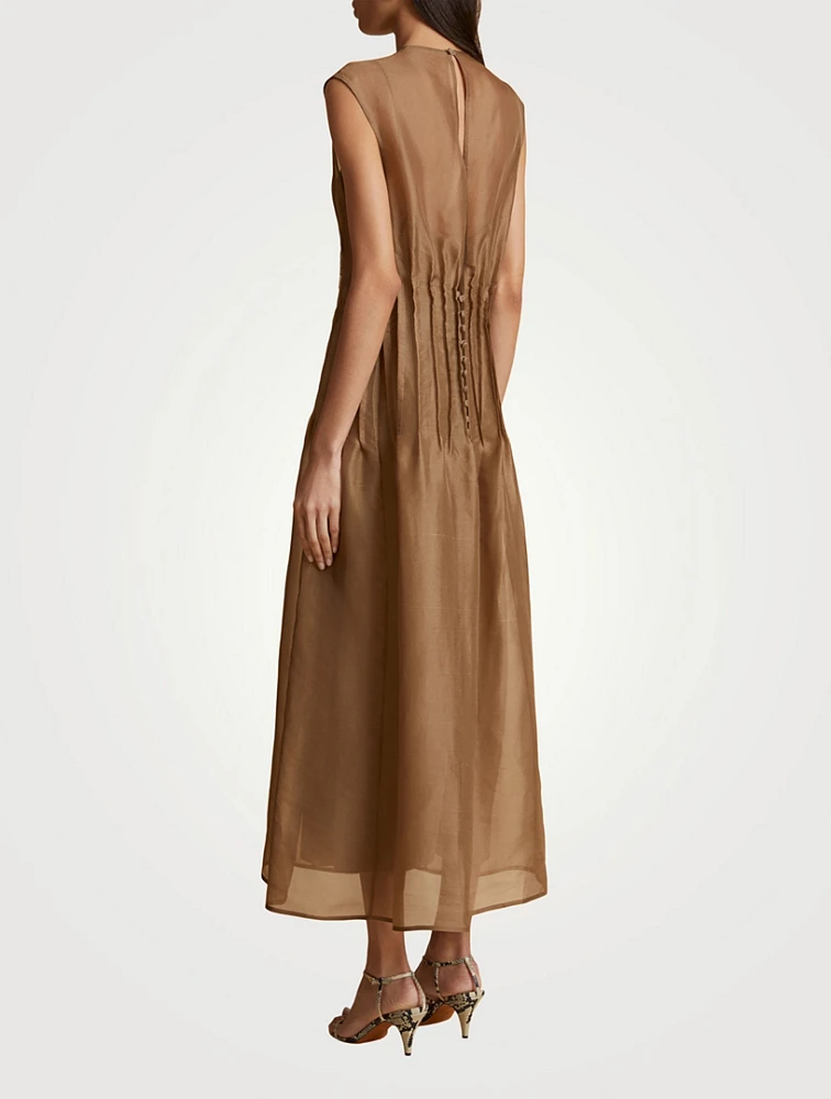 Wes Silk Midi Dress