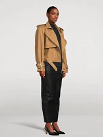 The Hammond Cropped Trench Jacket