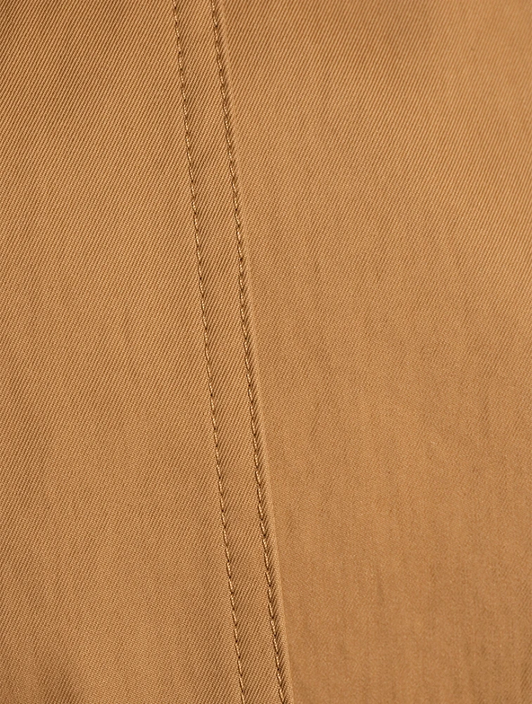 The Hammond Cropped Trench Jacket