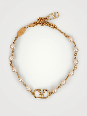 VLOGO Pearl Bracelet
