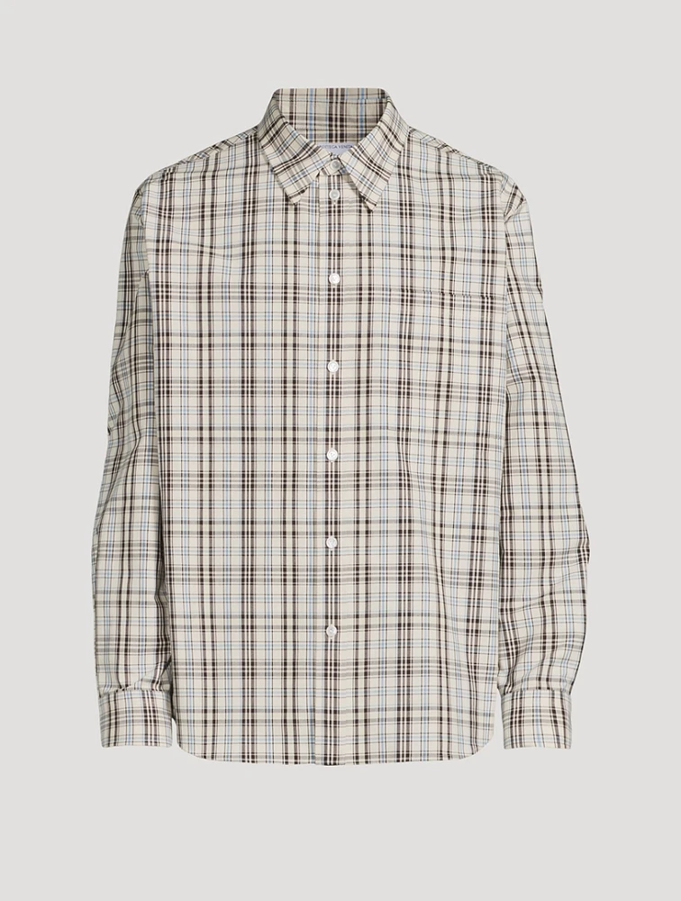 Checked Cotton Shirt