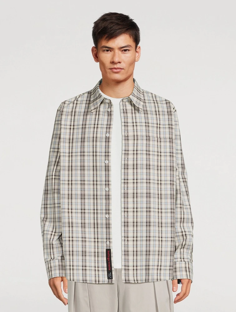 Checked Cotton Shirt