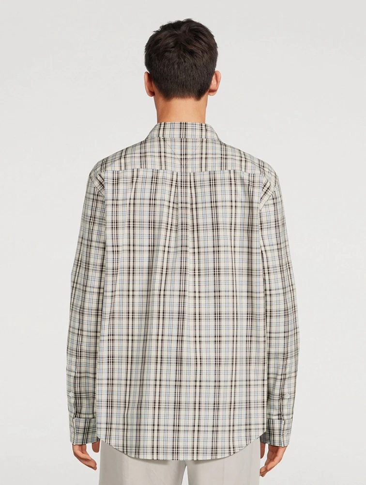 Checked Cotton Shirt