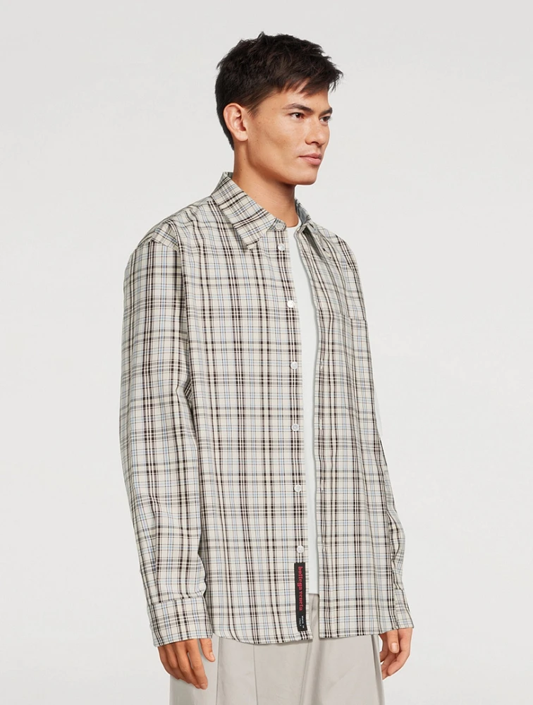 Checked Cotton Shirt