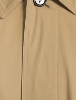 Cotton Twill Trench Coat