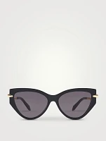 Serpenti Cat Eye Sunglasses