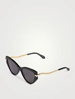 Serpenti Cat Eye Sunglasses