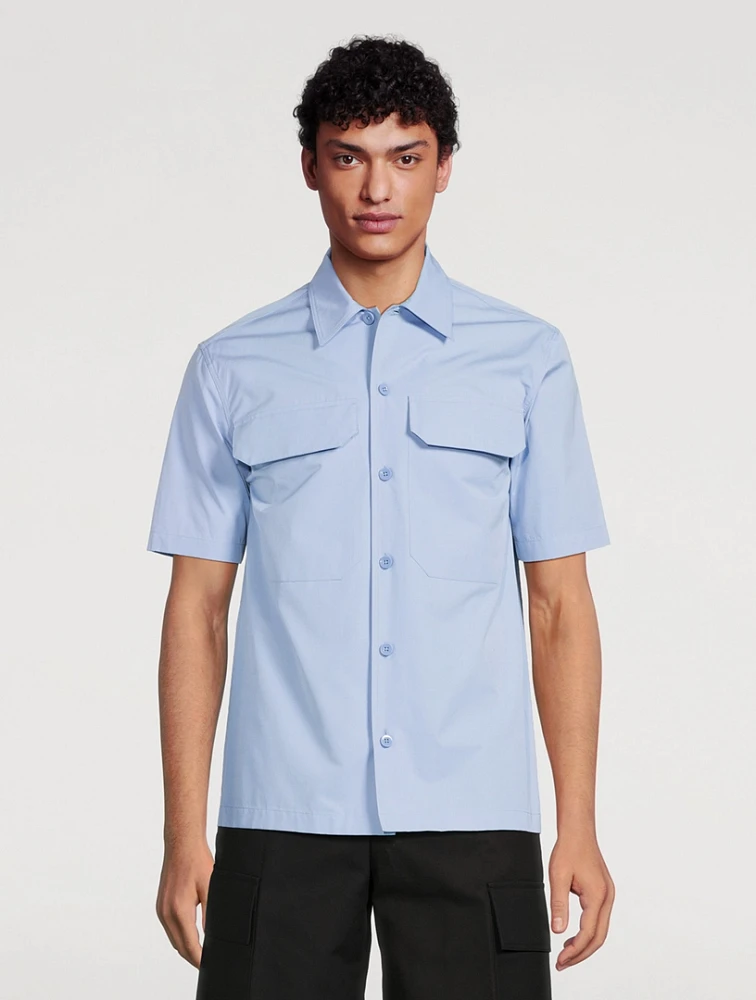 Cotton Short-Sleeve Shirt