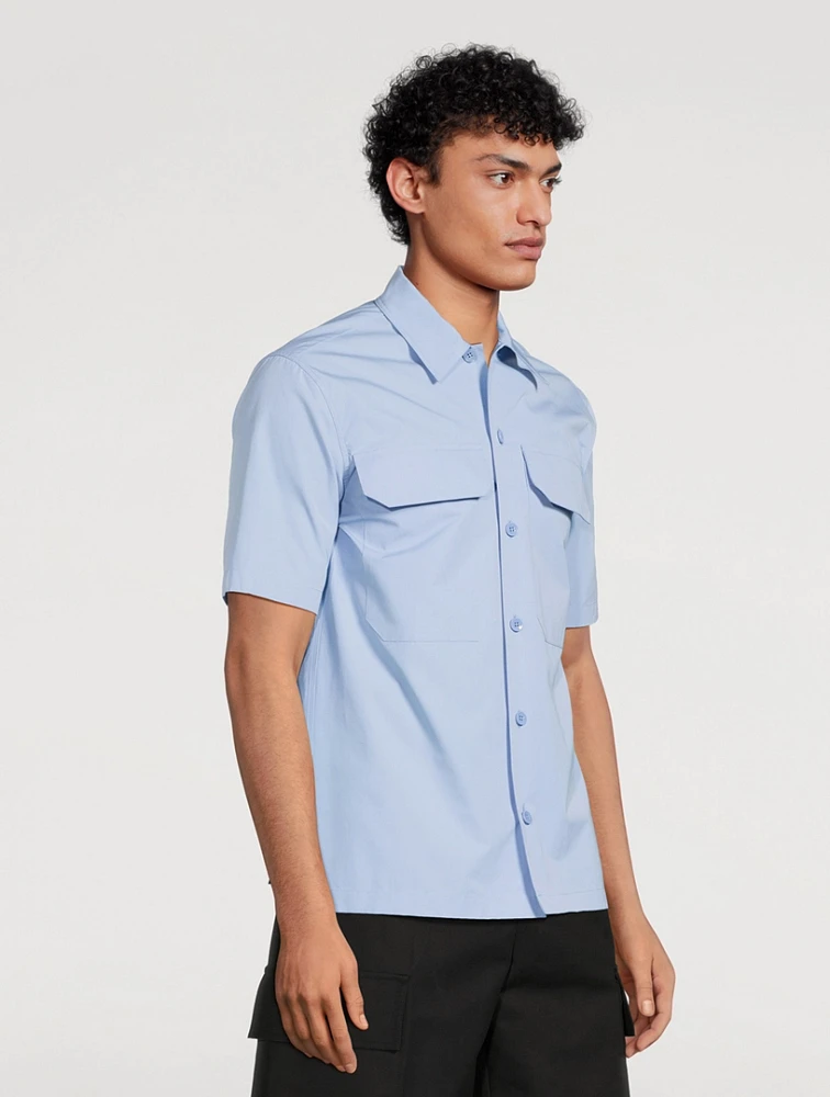 Cotton Short-Sleeve Shirt