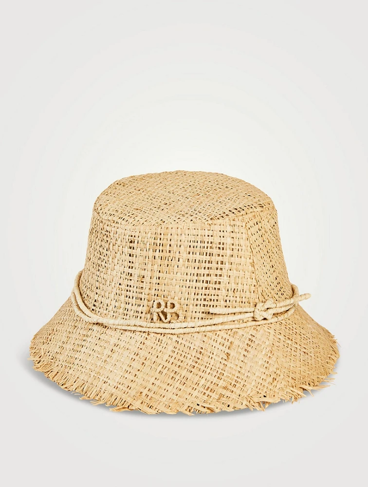 Straw Bucket Hat