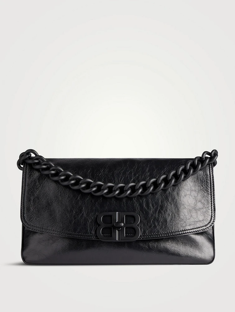 BB Leather Shoulder Bag