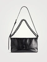 BB Leather Shoulder Bag