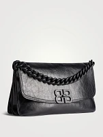 BB Leather Shoulder Bag