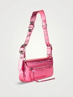 XS Le Cagole Metallic Leather Sling Bag