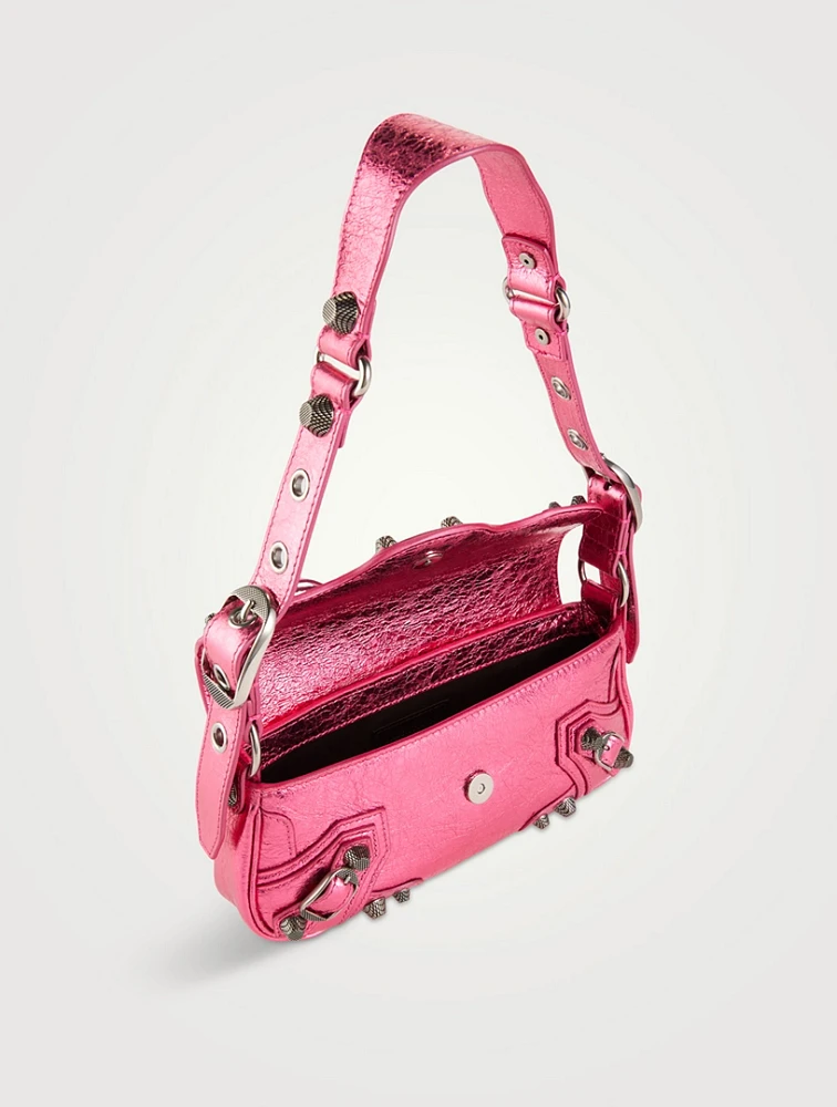 XS Le Cagole Metallic Leather Sling Bag