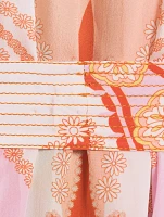 Valerie Caftan Paisley Print