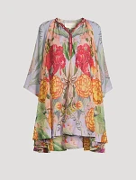 Amala Babydoll Dress Floral Print