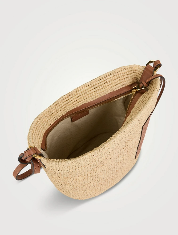 Loewe x Paula's Ibiza Slit Raffia Crossbody Bag