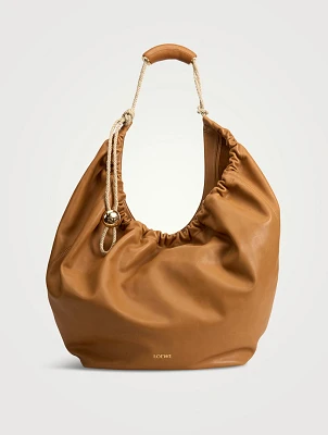 Loewe x Paula's Ibiza XL Squeeze Leather Shoulder Bag