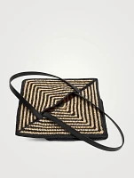 Loewe x Paula's Ibiza Puzzle Fold Raffia Tote Bag