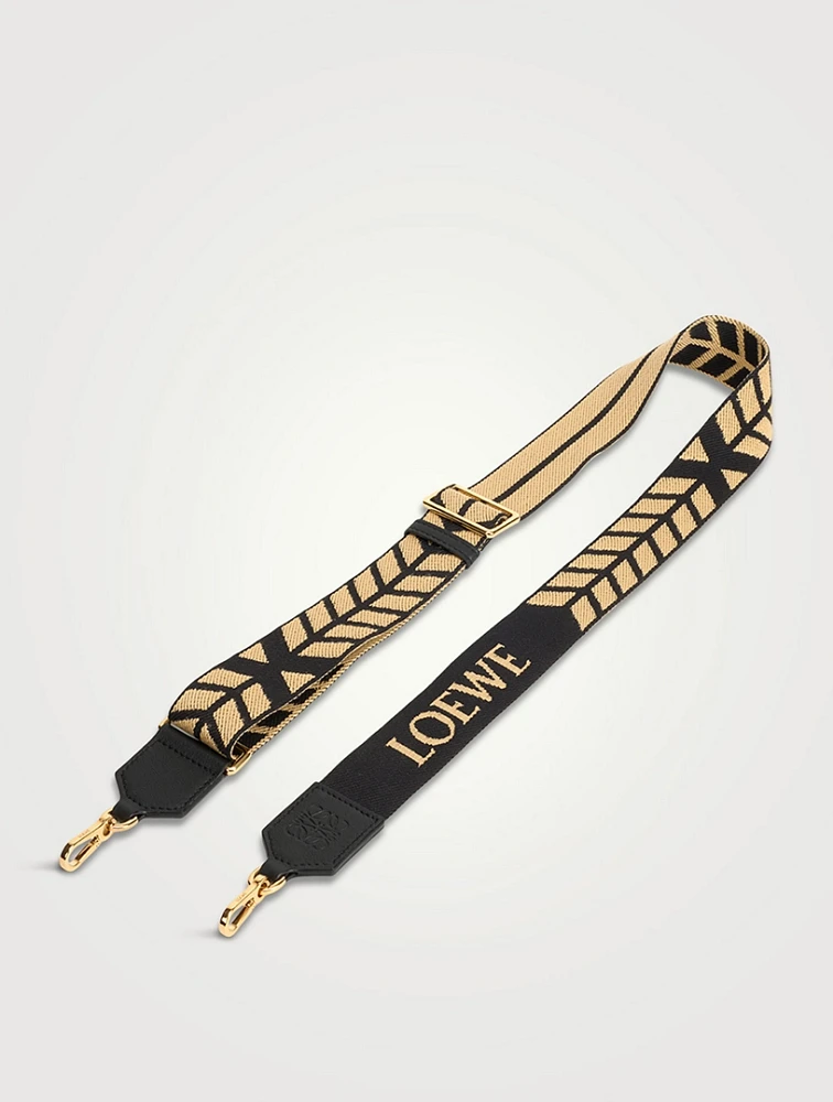 Loewe x Paula's Ibiza Webbing Arrow Strap